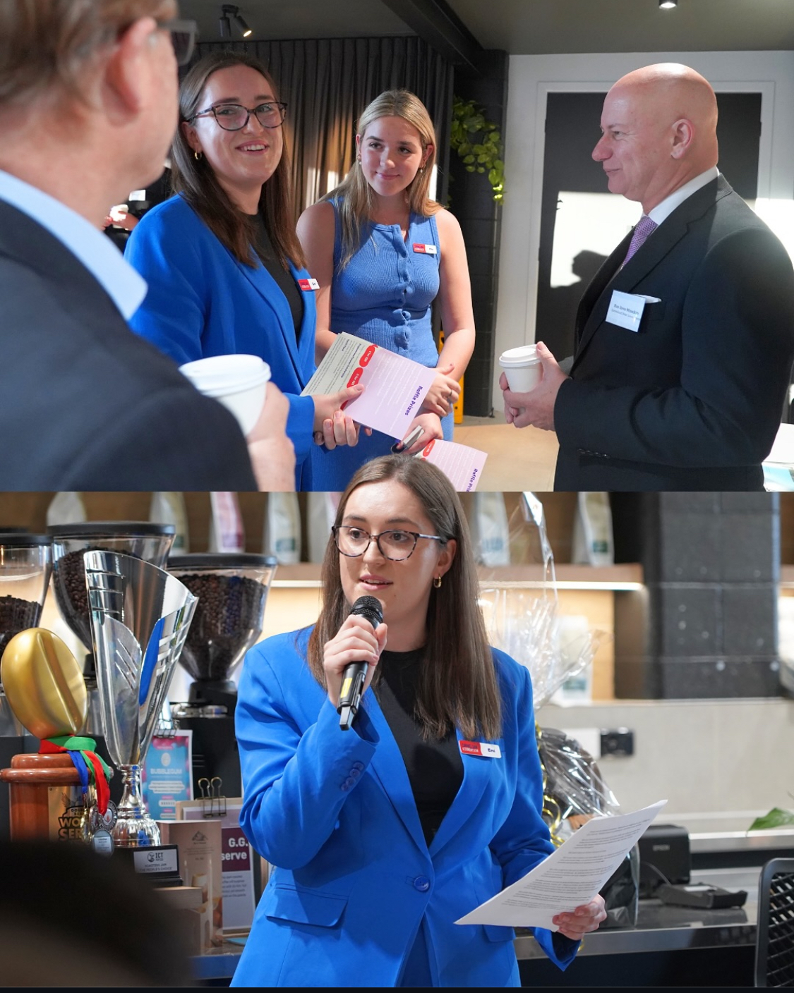 Emi Hall at a Carnelian Foundation event